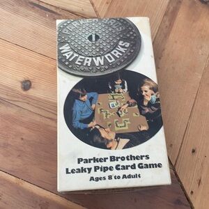 Vintage 1972 Waterworks Parker Brothers Board GameComplete with PlumbersManual